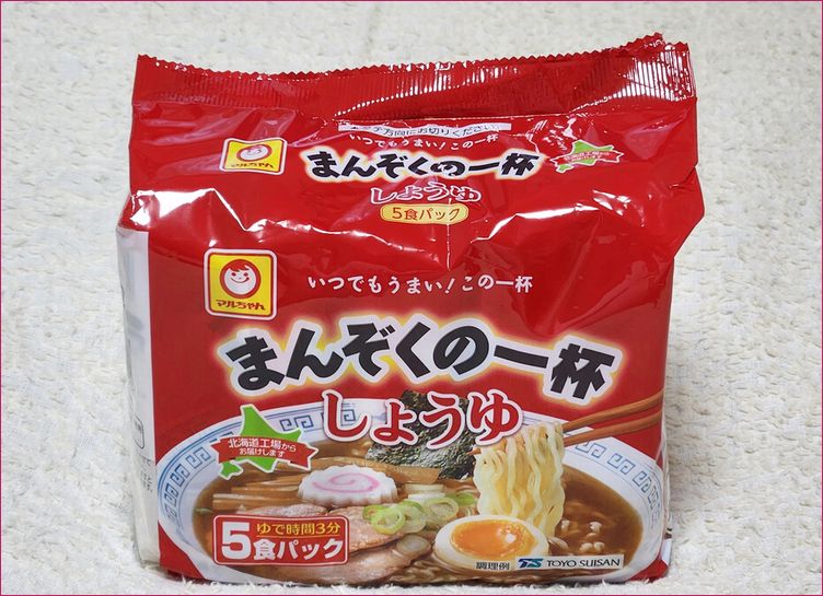 マルちゃんまんぞくの一杯しょうゆ