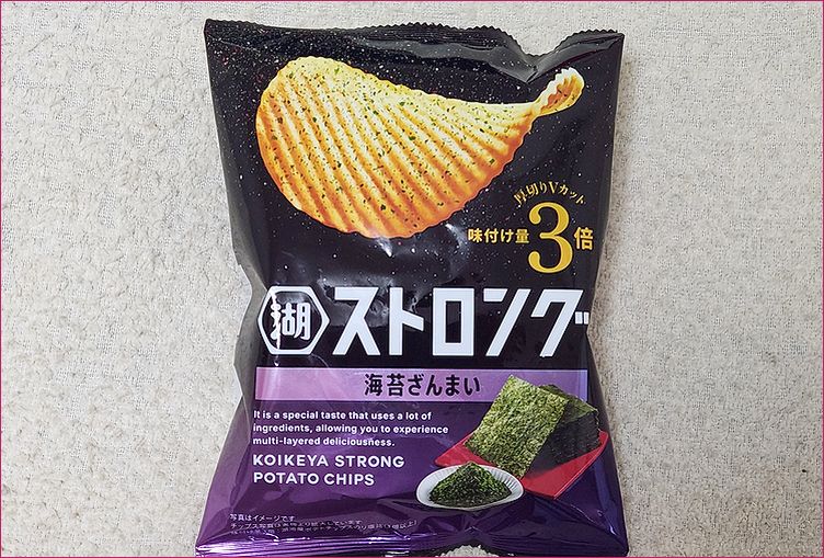 湖池屋ストロング 海苔ざんまい