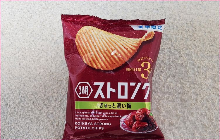 湖池屋ストロング ぎゅっと濃い梅