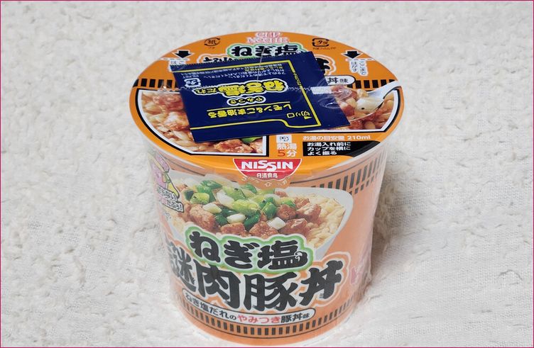 ねぎ塩謎肉豚丼