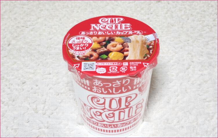あっさりおいしいカップヌードル