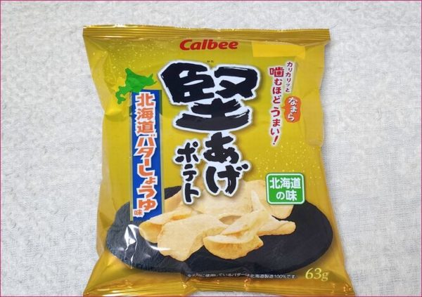 堅あげポテト北海道バターしょうゆ味