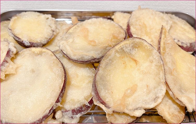 天ぷら用さつまいもスライス