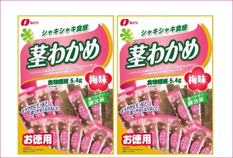 なとり茎わかめ梅味
