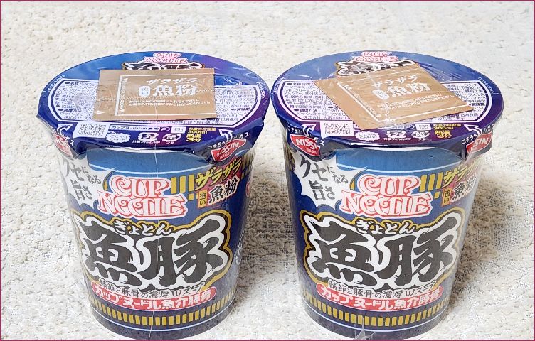 カップヌードル魚豚