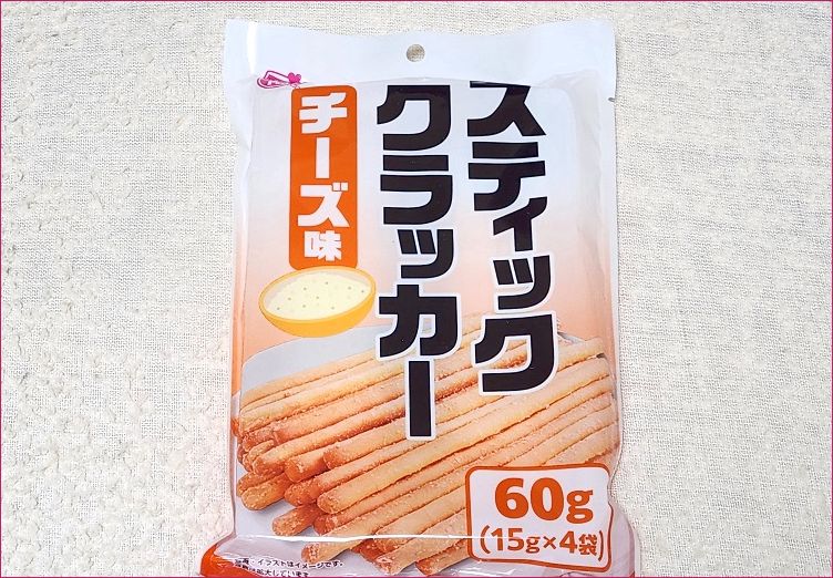 スティッククラッカーチーズ味
